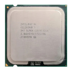 Intel BX80552347 | Celeron D 347 Single-Core 3.06GHz 533MHz FSB 512KB L2 Cache Socket LGA775 Processor