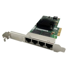 HP P22200-001 | I350-T4 4-Port 10/100/1000Base-T PCI Express 2.1 x4 Gigabit Ethernet Server Network Adapter for Apollo 6500 Gen10 Plus System