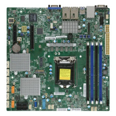 Supermicro X11SSH-CTF | Socket LGA1151 Intel C236 Chipset Micro-ATX System Board (Motherboard) Supports Celeron/Pentium/Core i3/Xeon E3-1200 v6/v5 Series DDR4 4 x DIMM