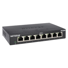 Netgear GS308-100UKS | 300 Series GS308 8 x RJ-45 Ports 10/100/1000Base-T Unmanaged Gigabit Ethernet Network Switch