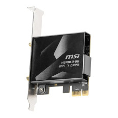 MSI HERALD-BE | NCM865 IEEE 802.11be Bluetooth 5.4 Tri Band Wi-Fi/Bluetooth Combo Adapter