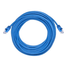 Monoprice 2118 | Cat6 Ethernet Patch Cable Snagless RJ45 Stranded 550MHz UTP Pure Bare Copper Wire 24AWG 50ft Blue