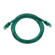 Monoprice 2303 | Cat6 Ethernet Patch Cable Snagless RJ45 Stranded 550MHz UTP Pure Bare Copper Wire 24AWG 7ft Green