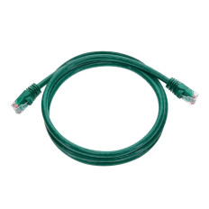 Monoprice 3378 | Cat5e Ethernet Patch Cable Snagless RJ45 Stranded 350MHz UTP Pure Bare Copper Wire 24AWG 5ft Green