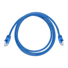 Monoprice 3427 | Cat6 Ethernet Patch Cable Snagless RJ45 Stranded 550MHz UTP Pure Bare Copper Wire 24AWG 5ft Blue