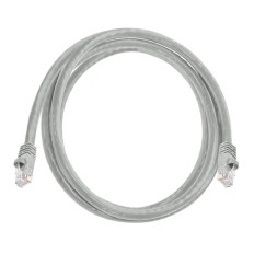 Monoprice 3428 | Cat6 Ethernet Patch Cable Snagless RJ45 Stranded 550MHz UTP Pure Bare Copper Wire 24AWG 5ft Gray