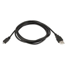 Monoprice 4868 | USB-A to Micro USB-B 2.0 Cable 5-Pin 28/28AWG Black 6ft