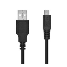 Monoprice 5137 | USB-A to Micro USB-B 2.0 Cable 5-Pin 28/28AWG Black 1.5ft
