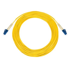 Monoprice 7630 | SMF Optic Cable LC-LC UL 2mm 9/125 OFNRDuplex Yellow 30m