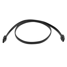 Monoprice 8779 | 24inch SATA 6Gbps Cable w/Locking Latch Black