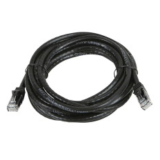 Monoprice 11246 | Cat5e Ethernet Patch Cable FLEXboot Snagless RJ45 Stranded 350MHz UTP Pure Bare Copper 24AWG 14ft Black