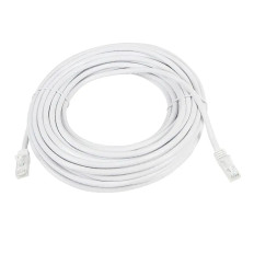 Monoprice 11348 | Cat5e Ethernet Patch Cable FLEXboot Snagless RJ45 Stranded 350MHz UTP Pure Bare Copper 24AWG 50ft White