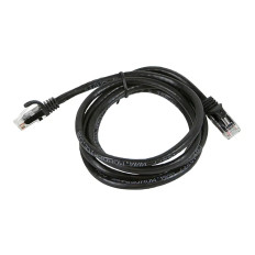 Monoprice 11352 | Cat5e Ethernet Patch Cable FLEXboot Snagless RJ45 Stranded 350MHz UTP Pure Bare Copper 24AWG 5ft Black