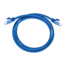 Monoprice 11353 | Cat5e Ethernet Patch Cable FLEXboot Snagless RJ45 Stranded 350MHz UTP Pure Bare Copper 24AWG 5ft Blue