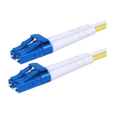 Monoprice 11848 | SMF Optic Cable LC-LC UL 2mm 9/125 OFNR Duplex Yellow 40m