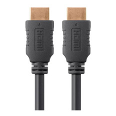 Monoprice 33598 | 25ft 4K High Speed 4K-60Hz HDR HDR10 Dolby Vision 18Gbps YUV 4:4:4 28AWG HDMI Cable Black