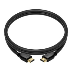 Monoprice 42677 | 3ft 8K Ultra High Speed 8K-60Hz 4K-120Hz 48Gbps HDR VRR CL2 In-Wall Rated HDMI Cable Black (5-Pack)