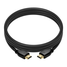 Monoprice 42678 | 6ft 8K Ultra High Speed 8K-60Hz 4K-120Hz 48Gbps HDR VRR CL2 In-Wall Rated HDMI Cable Black (5-Pack)