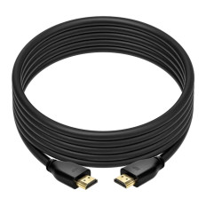 Monoprice 42679 | 10ft 8K Ultra High Speed 8K-60Hz 4K-120Hz 48Gbps HDR VRR CL2 In-Wall Rated HDMI Cable Black (5-Pack)