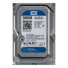 Western Digital WD5000AZLX-00ZR6A0 | Blue 500GB 3.5" 6GB/s SATA 7200RPM 32MB Cache Desktop Hard Drive