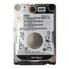 Western Digital WD5000LPLX-16ZNTT0 | Black 500GB 2.5" 6GB/s SATA 7200RPM 32MB Cache Laptop Hard Drive