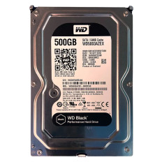 Western Digital WD5003AZEX-00K3CA0 | Black 500GB 3.5" 6GB/s SATA 7200RPM 64MB Cache Gaming Hard Drive
