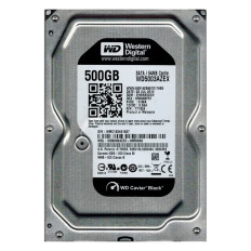 Western Digital WD5003AZEX-00RKKA0 | Black 500GB 3.5" 6GB/s SATA 7200RPM 64MB Cache Gaming Hard Drive