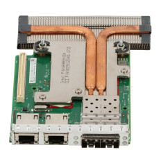 Dell 0C63DV | Intel X520 2-Ports SFP+ 10Gb/s + I350 2-Ports 1GbE Mezzanine Network Daughter Card for PowerEdge R620 / R630