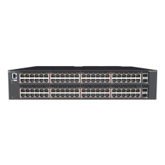 Extreme Networks AL5900A6B-E6GS | ERS 59100GTS-PWR+ 96 x Ports PoE+ 1000Base-T + 4 x Ports SFP+ Layer 3 Managed Back-to-Front Airflow Gigabit Ethernet Network Switch