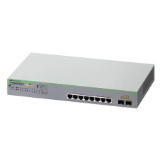 Allied Telesis AT-GS950/10PS-V2-10 | GS950/10PS V2 8-Ports Gigabit Ethernet PoE+ with 2x GbE SFP Expansion Slot Websmart Switch