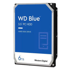 Western Digital WD60EZAZ | Blue 6TB 3.5" 6GB/s SATA 5400RPM 256MB Cache Desktop Hard Drive