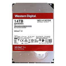 Western Digital WD141KFGX | Red Pro Helium 14TB 3.5" 6GB/s SATA 7200RPM 512MB Cache NAS Hard Drive