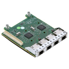 Dell 0FM487 | Broadcom 5720 4 x Ports 1GbE 1000Base-T PCI Express 2.0 Ethernet Network Interface Card for PowerEdge R740