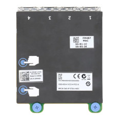 Dell 0FM487 | Broadcom 5720 4 x Ports 1GbE 1000Base-T PCI Express 2.0 Ethernet Network Interface Card for PowerEdge R740