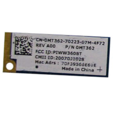Dell 0MT362 | Truemobile 350 Bluetooth Wireless 2.0 Internal Module for Latitude D830