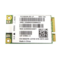 Dell D637N-06 | Wireless 5600 3G Mobile Broadband EVDO HSPA WWAN Mini PCI Express Card