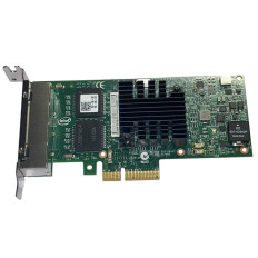 Dell K9CR1 | I350-T4 4 x Ports 1GbE RJ-45 PCI Express 2.1 x4 Ethernet Server Network Adapter Card