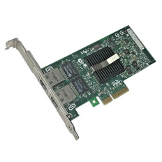 Dell OX3959 | Dual-Ports RJ-45 1Gb/s 10Base-T/100Base-TX/1000Base-T Gigabit Ethernet PCI Express x4 Server Network Adapter by Intel