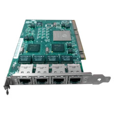 IBM 03N5446 | Quad-Ports RJ-45 1Gb/s 10Base-T/100Base-TX/1000Base-T Gigabit Ethernet PCI-X Server Network Adapter by Intel