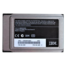 IBM 34L1409R | Turbo Single-Port RJ-45 16Mbps 16/4 Token Ring PCMCIA PC Card Type II Network Adapter