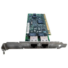 HP 313586-001-R | Dual-Ports RJ-45 1Gb/s 10Base-T/100Base-TX/1000Base-T Gigabit Ethernet PCI-X Server Network Adapter
