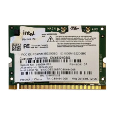 HP 390684-001 | 54Gb/s 2.4GHz IEEE 802.11a/b/g Mini PCI WLAN Wireless Network Card for NC4000 Series