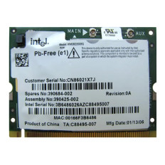 HP 390684-002N | IEEE 802.11a/b/g Mini PCI WLAN Wireless Network Card