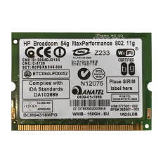 HP 392557-002 | 54Gb/s IEEE 802.11a/b/g Mini PCI WLAN Wireless Network Card for Pavilion NX6115