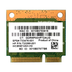 HP 733476-001 | QCWB335 802.11b/g/n + Bluetooth 4.0 Mini PCI-E Wireless Card