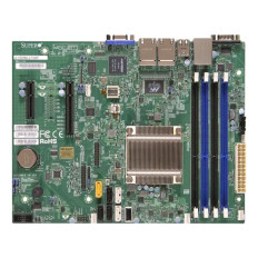 Supermicro A1SRM-2758F | Socket FCBGA-1283 System on Chip Chipset Micro-ATX System Board (Motherboard) Supports Atom C2758 DDR3 4x DIMM
