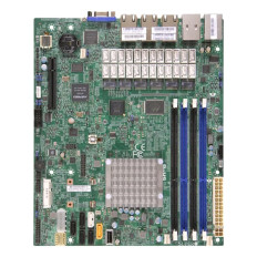 Supermicro A1SRM-LN7F-2758 | Socket FCBGA-1283 System on Chip Chipset Micro-ATX System Board (Motherboard) Supports Atom C2758 DDR3 4x DIMM