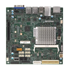 Supermicro A2SAV | Socket FCBGA-1296 System on Chip Chipset Mini-ITX System Board (Motherboard) Supports Atom E3940 DDR3 1X DIMM