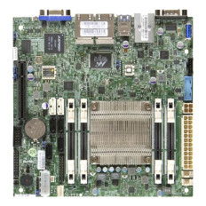 Supermicro MBD-A1SAI-2750F-O | A1SAI-2750F Socket FCBGA-1283 System on Chip Chipset Mini-ITX System Board (Motherboard) Supports Atom C2750 DDR3 4x DIMM