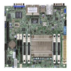 Supermicro MBD-A1SRI-2758F | A1SRI-2758F Socket FCBGA-1283 System on Chip Chipset Mini-ITX System Board (Motherboard) Supports Atom C2758 DDR3 4x DIMM
